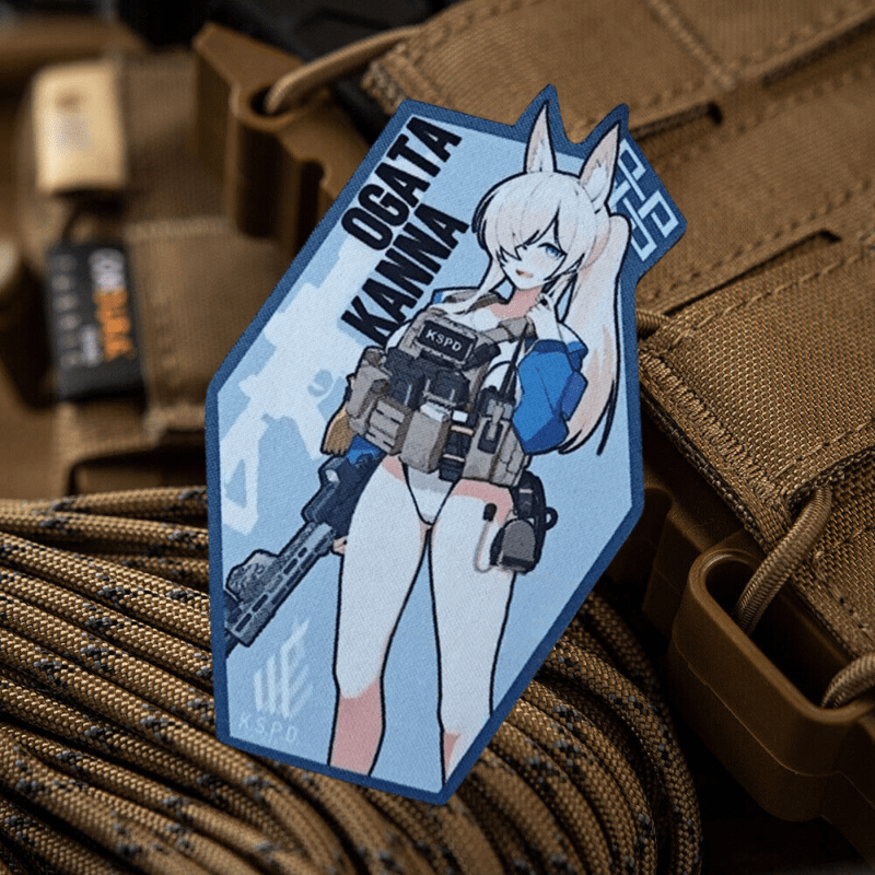 Urban Backpack Tactical - Blue Archive Kona Taktis Patch Gun