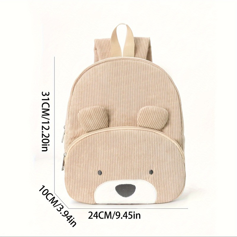 Ransel Beruang Lucu dari Kain  - Canvas Backpack Casual ulasan dan harga