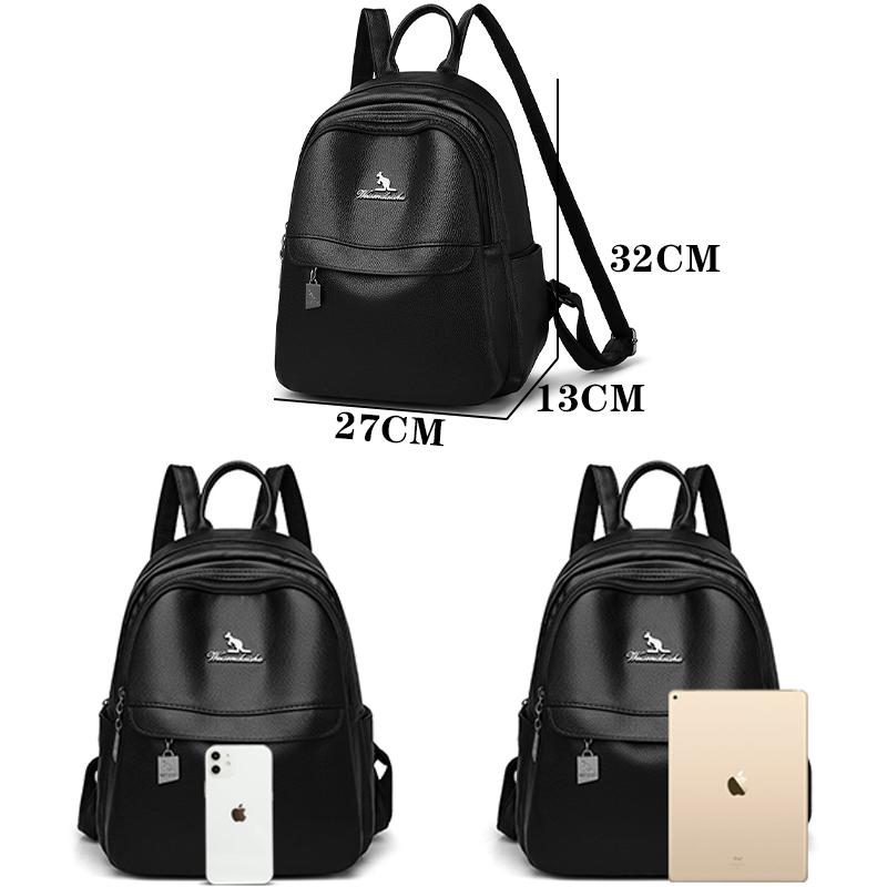 Tas bahu wanita, ransel kulit  - Mini Backpack Purse ulasan dan harga