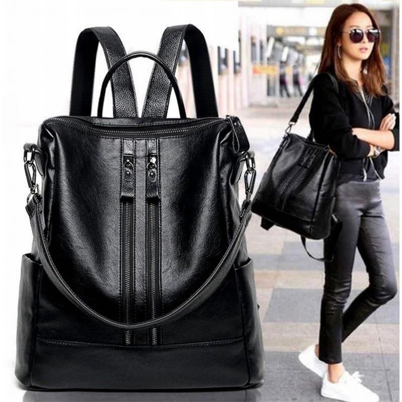 Ransel Kulit Lembut Wanita Tas - Mini Backpack Purse ulasan dan harga
