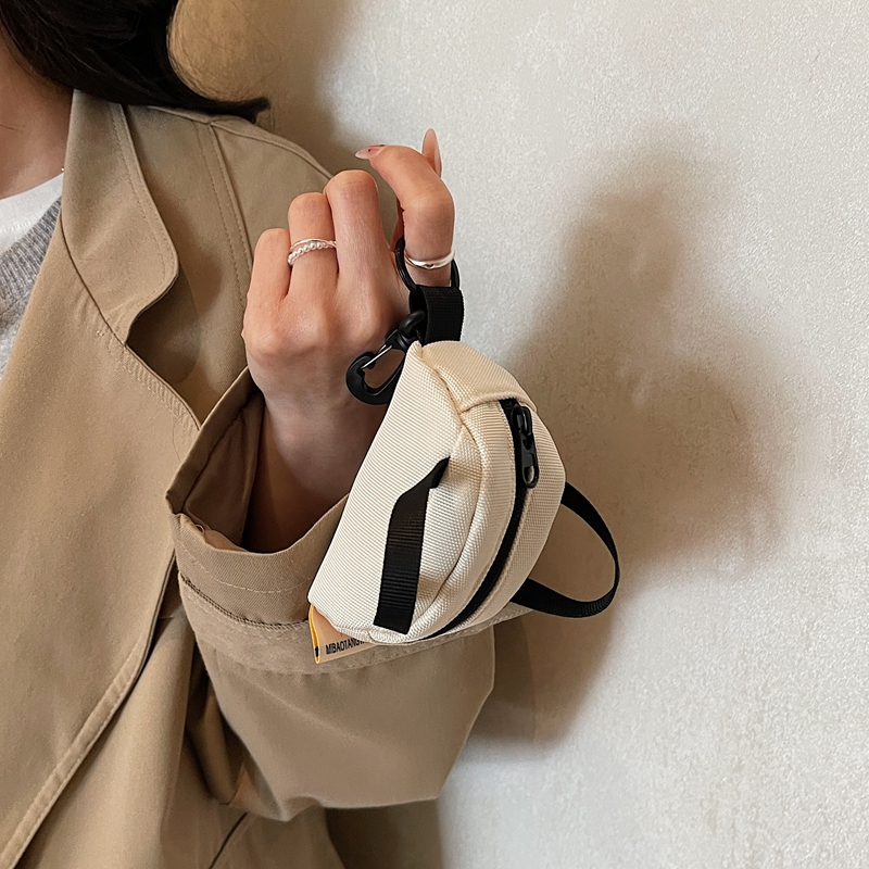 Tas Earphone Mini Lucu Untuk W - Canvas Backpack Casual ulasan dan harga