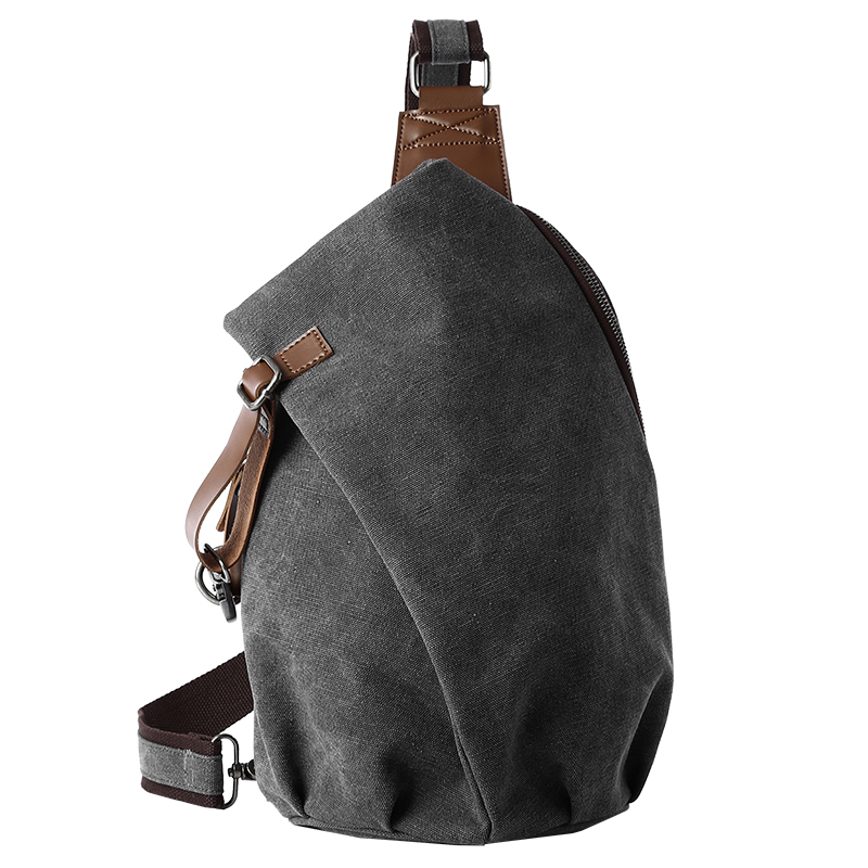 Tas Selempang Kanvas Retro Kap - Canvas Backpack Casual ulasan dan harga