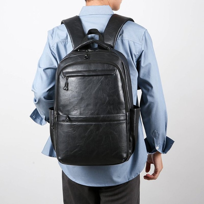Ransel Bisnis Kulit Premium –  - Laptop Backpack 15.6 ulasan dan harga