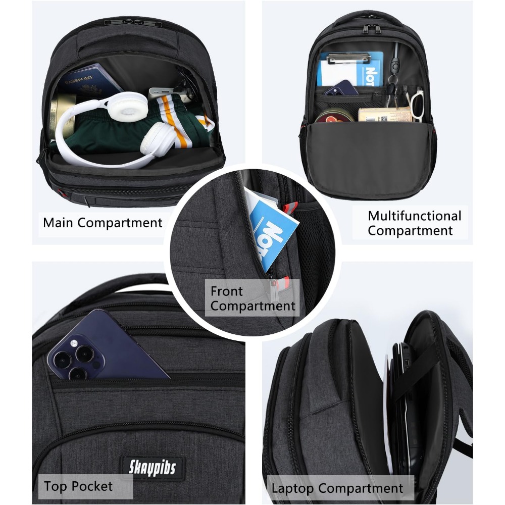 Tas Ransel Sekolah Pria untuk  - Laptop Backpack 15.6 ulasan dan harga